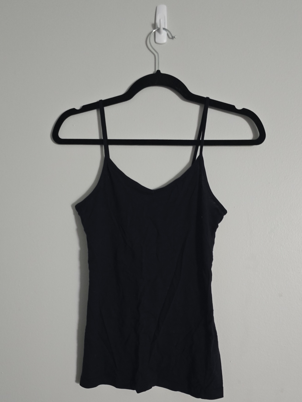 Black Women's Spaghetti Strap Tank Top